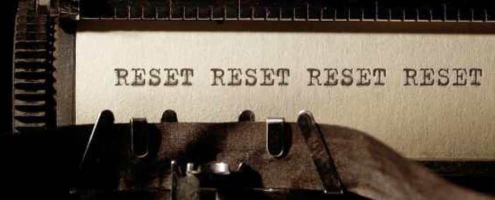 Typewriter Reset