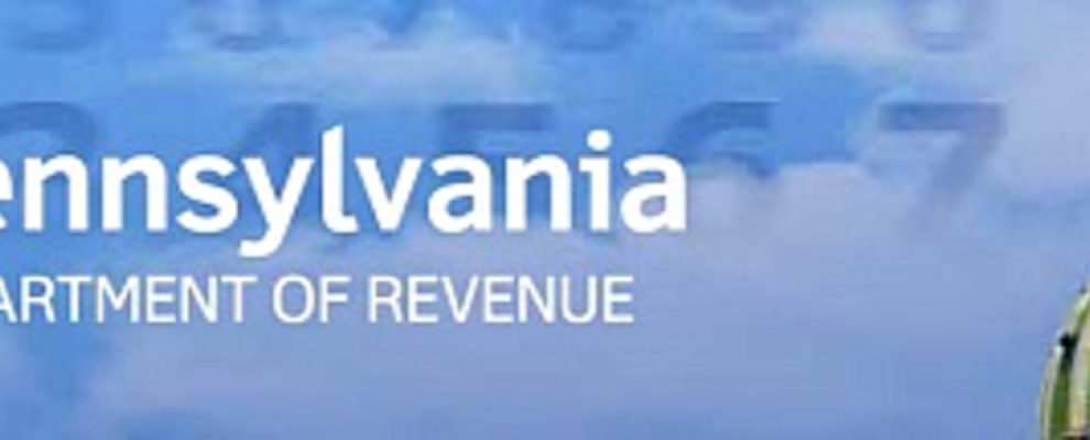 pennsylvania revenue banner